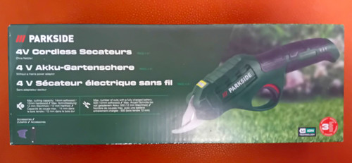 Parkside akku gartenschere v - parkside,