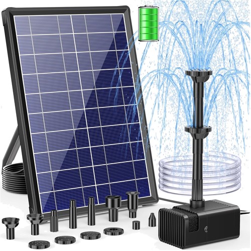Solar springbrunnen mit - springbrunnen, 8w