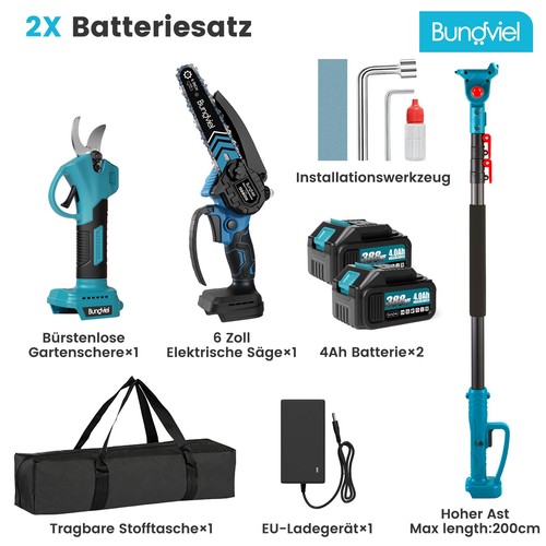21v 4in1 akku kettensäge - 21v,