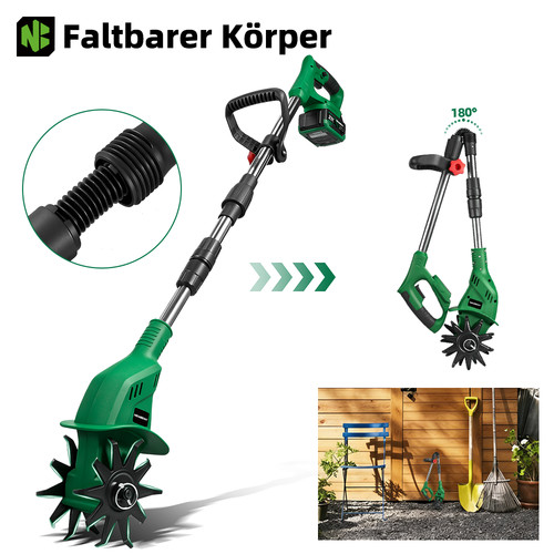 Faltbar akku gartenfräse - akku,