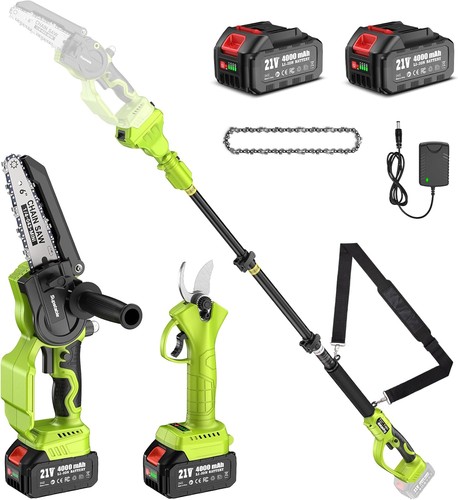 Akku mini kettensäge - 4-in-1, mini-kettensäge